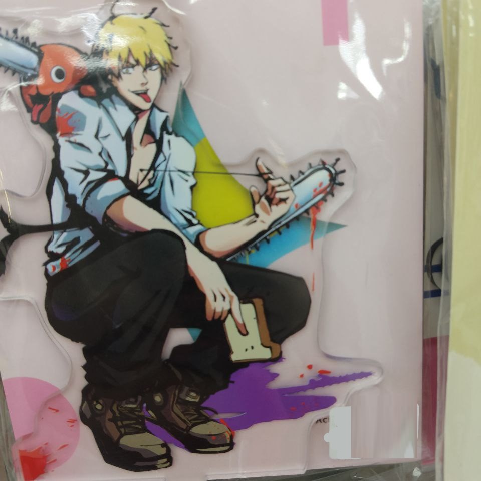 Акриловый стенд (13-15см) 2D Бензопила, № 16