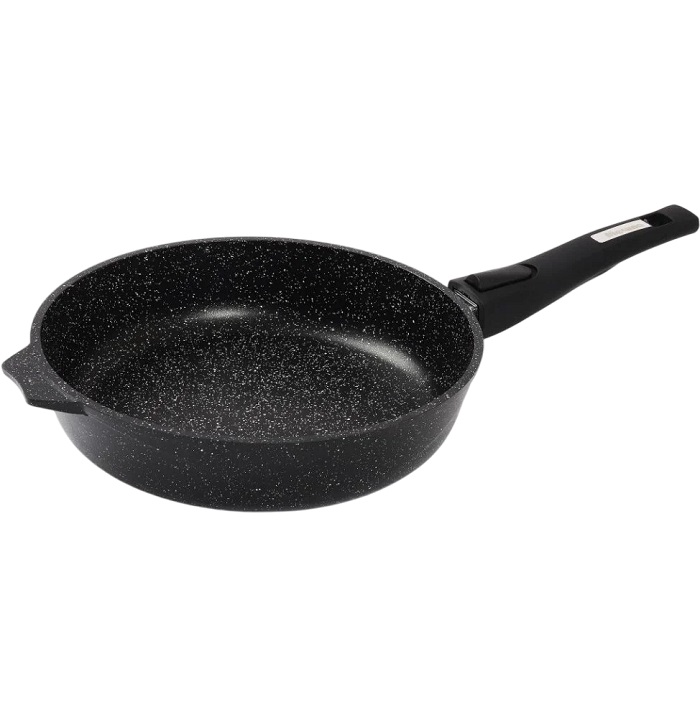Сковорода индукционная 26см МЕЧТА Гранит black Induction Pro со съемной ручкой арт. 026802И