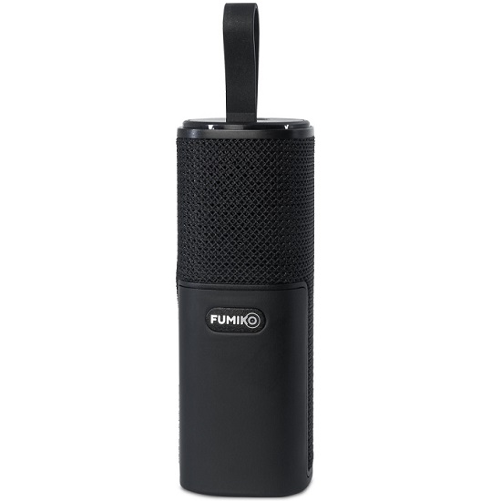 Колонка портативная FUMIKO GROOVE с наушниками черная
