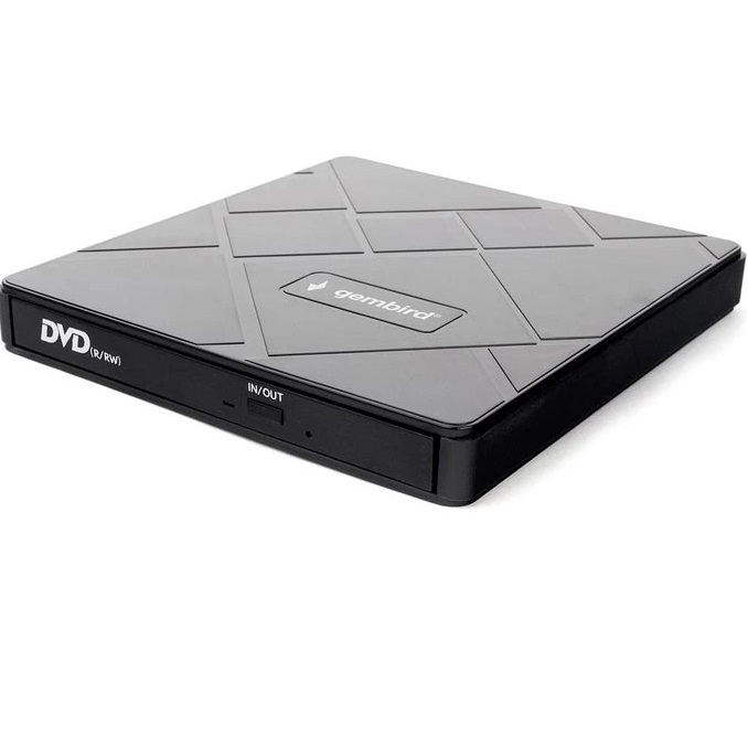 Внешний привод GEMBIRD DVD-USB-04 черный