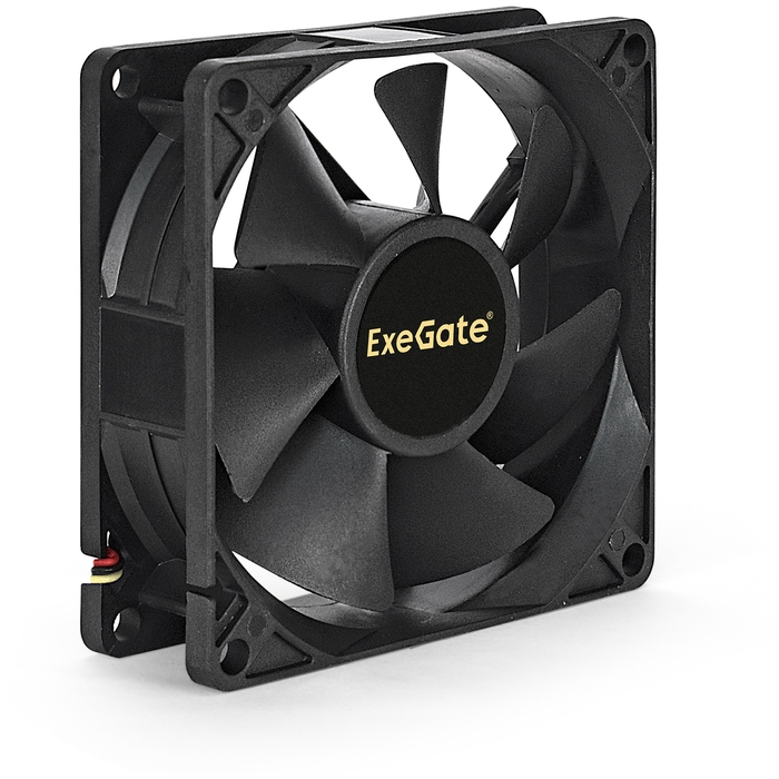 Вентилятор EXEGATE ExtraPower EP08025SM, 80x80x25 мм, подшипник скольжения, Molex, 2400RPM, 25dBA