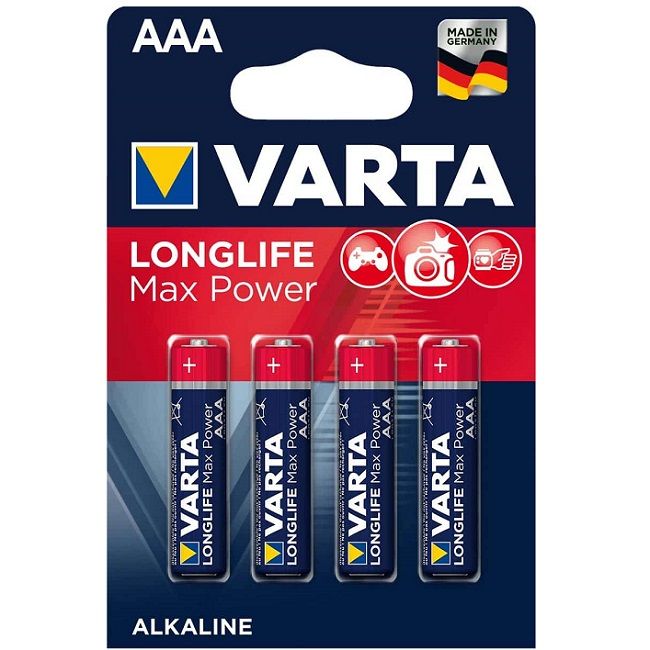 Элемент питания VARTA LR03 LONGLIFE Max Power BL-4 (4/40/200)