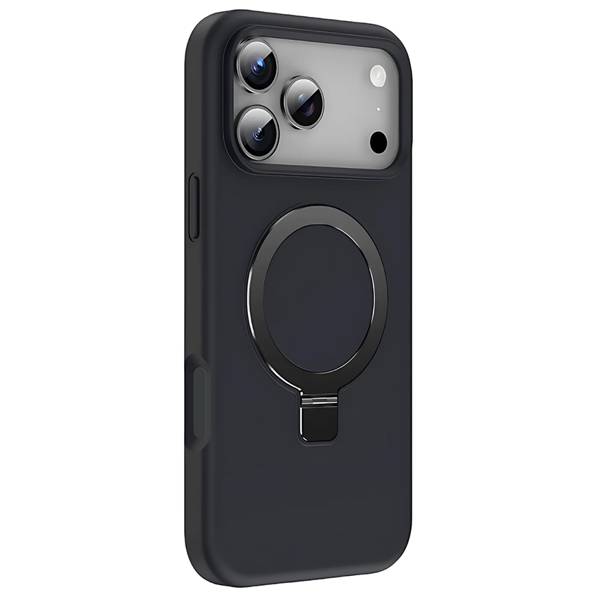 Задняя накладка KEEPHONE MAGICO MAGSAFE CASE WITH HOLD RING для iPhone 17 PRO (BLACK)