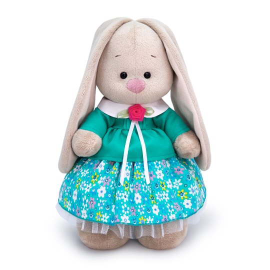 Мягкая игрушка Зайка Ми в бирюзовой курточке , 32 см (StM-366)