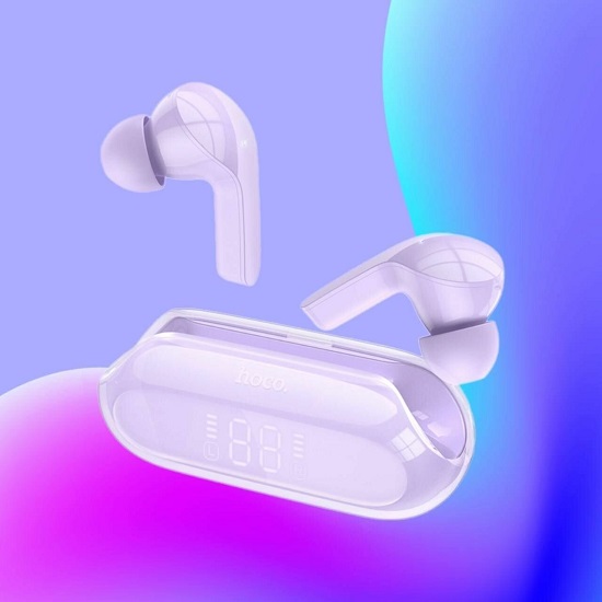 Наушники HOCO EW39, Bright, фиолетовый