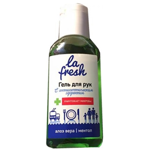 Гель для рук LA FRESH с антибактериальным эффектом