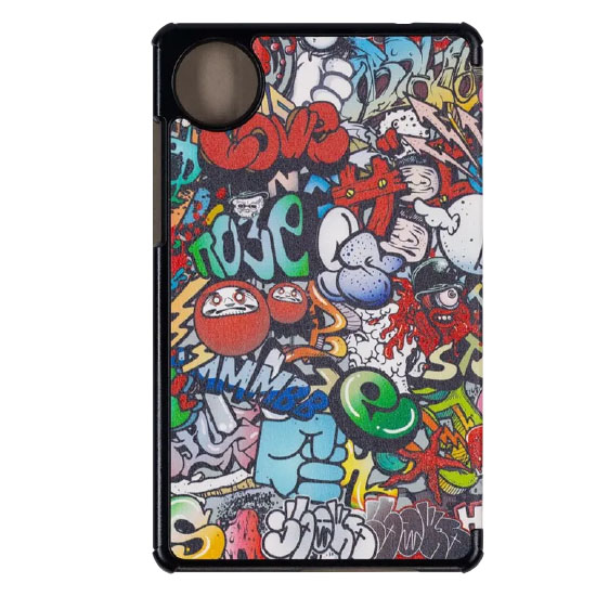 Чехол футляр-книга ZIBELINO Zibelino для Xiaomi Redmi Pad SE 8.7" ("Граффити")