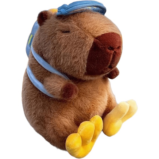 Мягкая игрушка Капибару 25 см