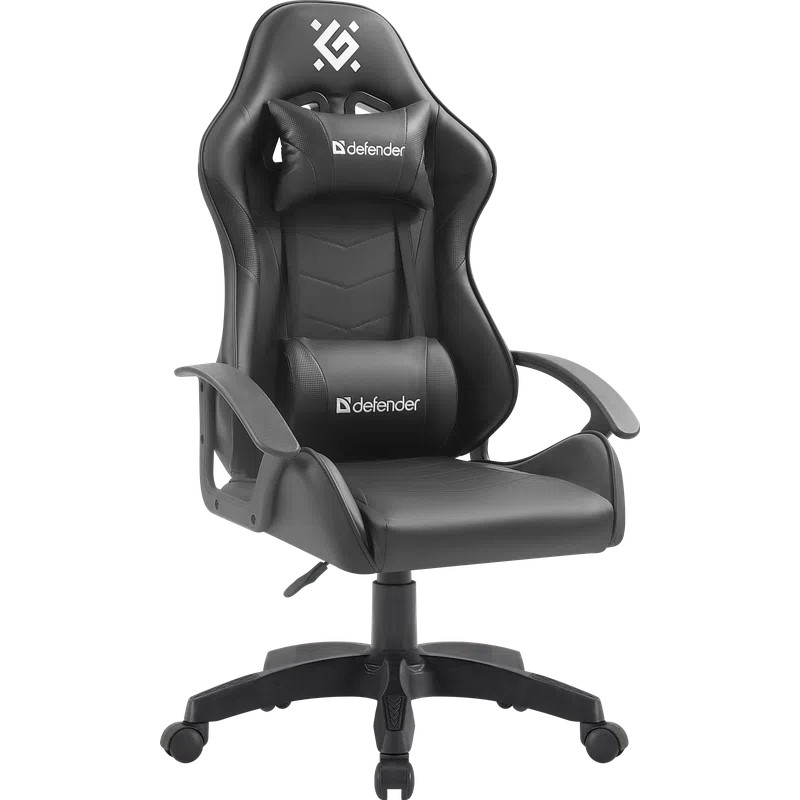Кресло игровое DEFENDER Oracle Черный карбон,класс 2,PU