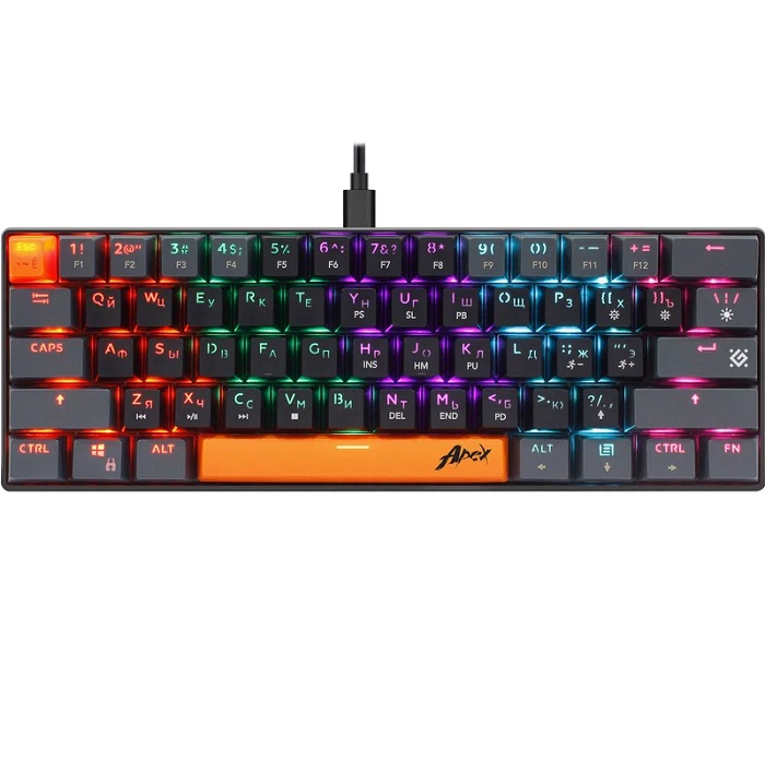 Клавиатура DEFENDER Apex GK-002 RU