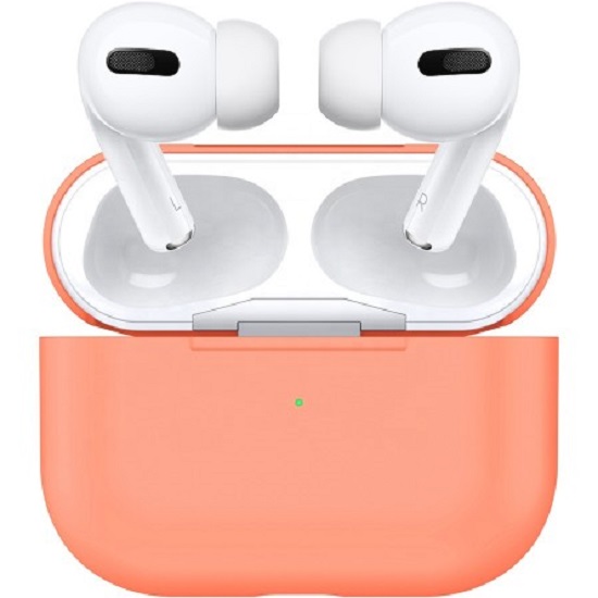 Силиконовый чехол ISA для AirPods Pro 2 №4 papaya