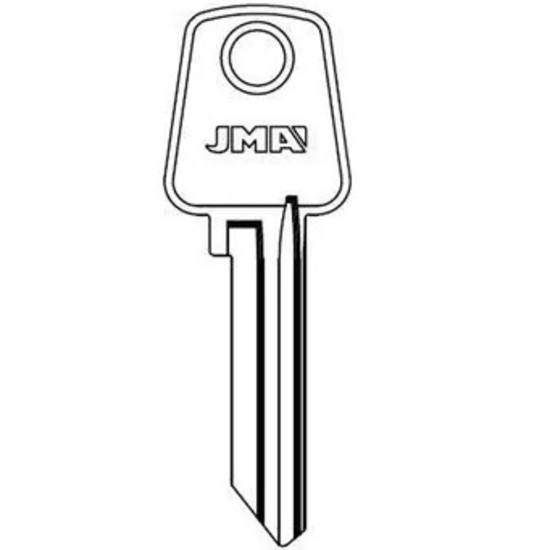 Заготовка ключа BLT-1_BLT1R_RUS21L_BLK1S_x_x