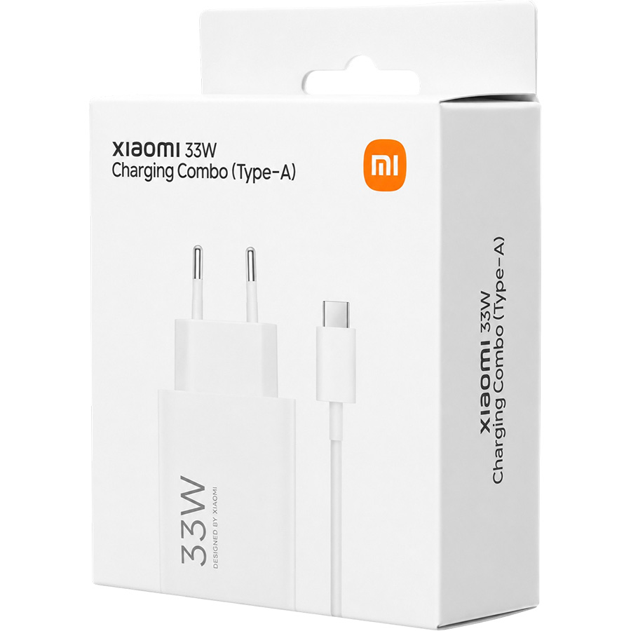 Сетевое ЗУ 1USB Xiaomi 33W белое Type-C (BHR9956EU)