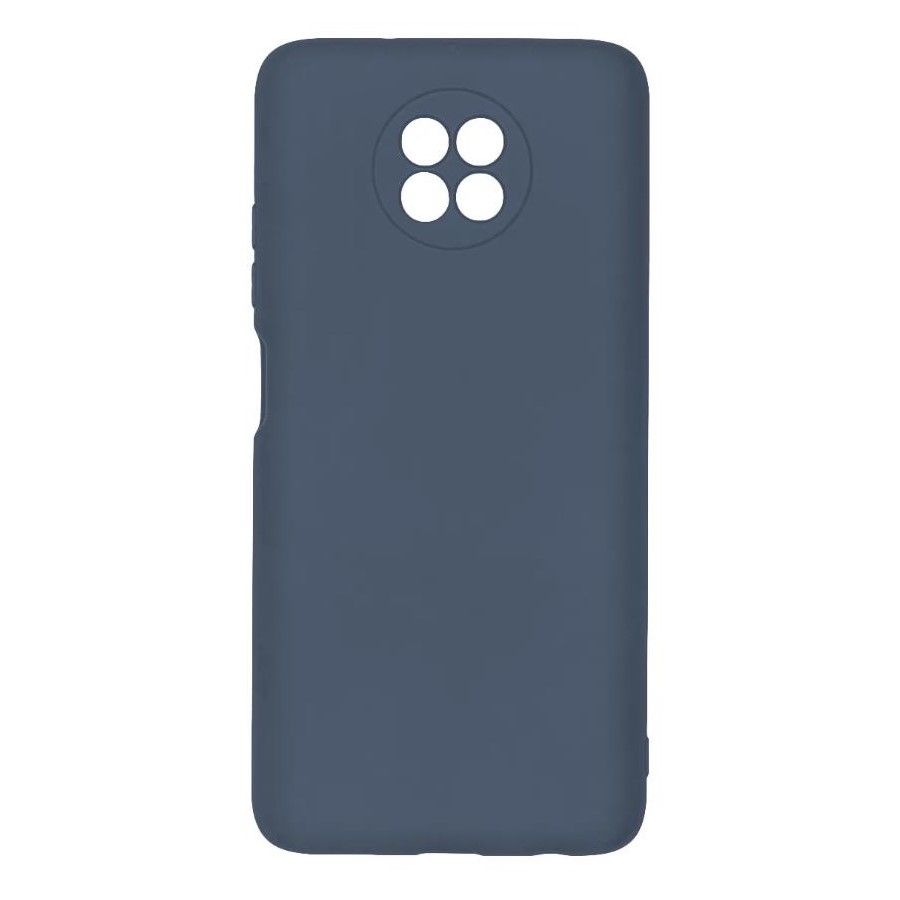 Задняя накладка SILICONE COVER для Xiaomi Redmi Note 9T тёмно-синий
