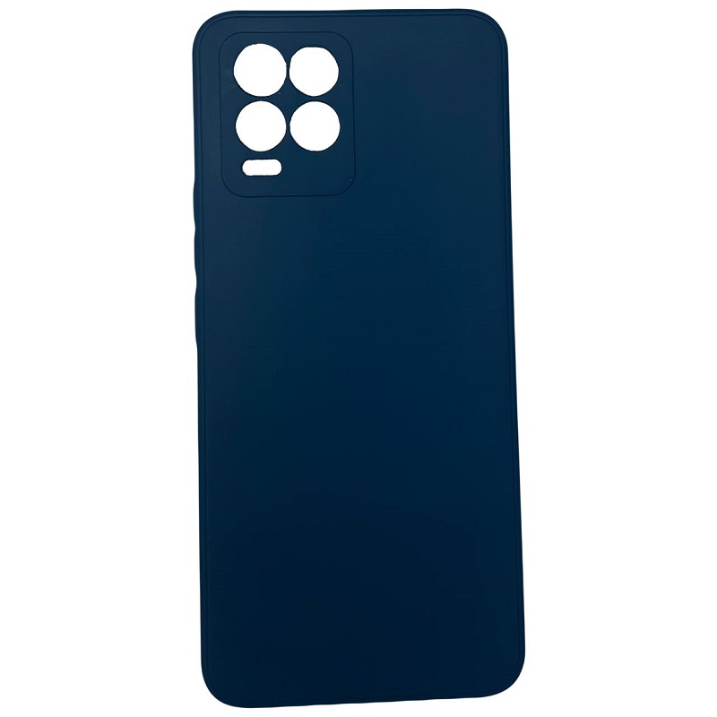 Силиконовый чехол Fashion Case для Realme 8 Pro тёмно-синий