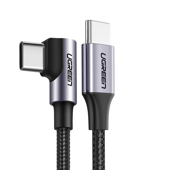 Кабель Type-C <--> Type-C  3.0м UGREEN US255 (80714) серо-черный