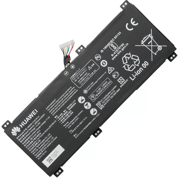 Аккумулятор для ноутбука Honor Hunter V700 , MagicBook 16 HYM-W56 , Pro HLY-W19R / Huawei MateBook D16 HVY-WAP9 / HB6181V1ECW-41 - батарея ORG 56Wh