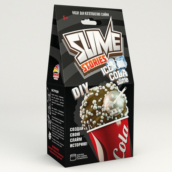 Набор для опытов и экспериментов «Slime Stories. Ice cola» серия «Юный химик»