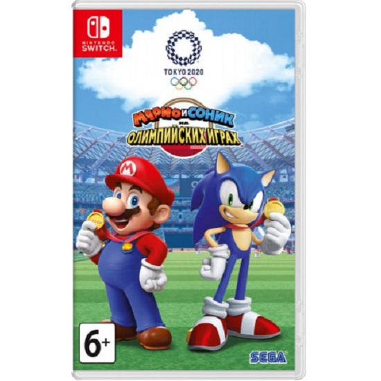 Марио и Соник на Олимпийских играх 2020 в Токио [Nintendo Switch, русская версия] Б/У