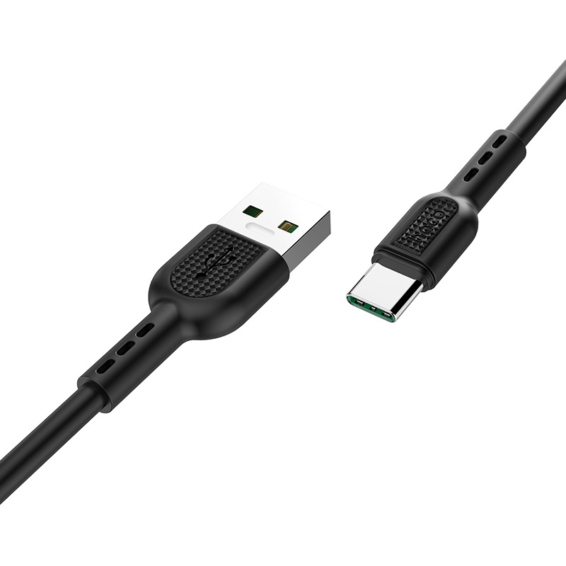 Кабель USB <--> Type-C 1.0м HOCO X33 Surpass чёрный