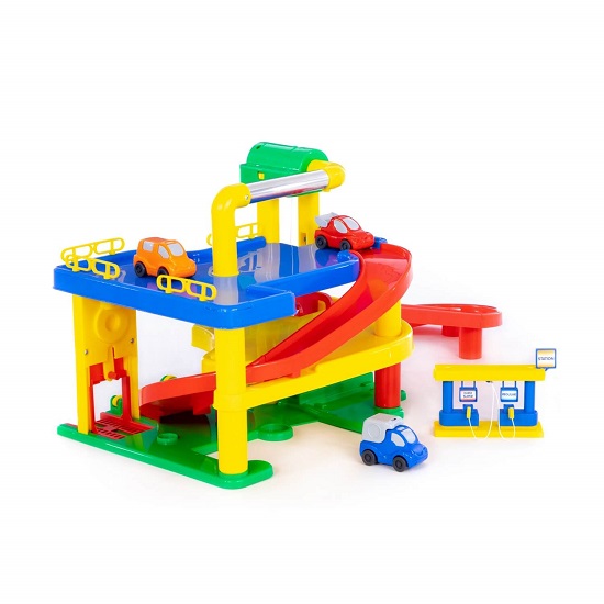 Гараж №1 с автомобилями (в коробке)