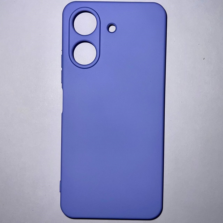 Задняя накладка ZIBELINO Soft Case для Xiaomi Redmi 13C 4G/Poco C65 4G (лиловый)