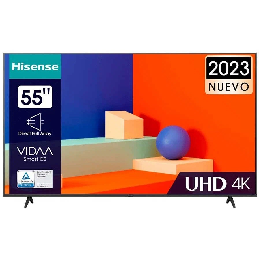 Телевизор Hisense 55A6K 55", черный