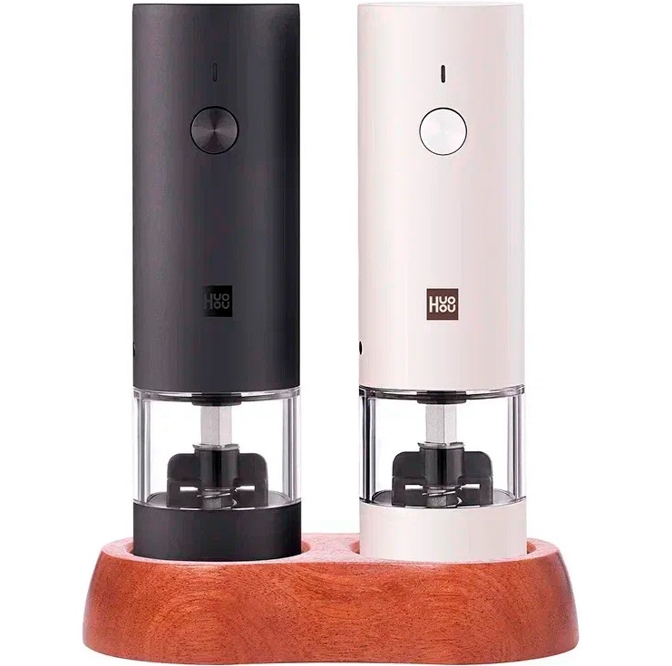 Набор автоматических мельниц для специй HuoHou Electric Mini Grinder Rechargable (HU0270) Black + White