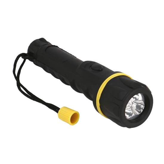 Фонарь ручной, 1 Вт, LED, 2 AA, 15 х 3.5 см   9129379