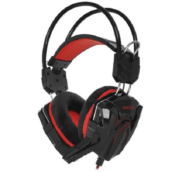 Наушники SMARTBUY SBHG-1300 RUSH COBRA черная/красная