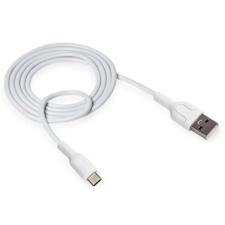 Кабель USB <--> Type-C  1.0м AMFOX C11 белый