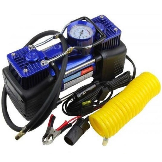 Компрессор Nova Bright АC-625 2-х поршневой пластиковый кейс с инструментами