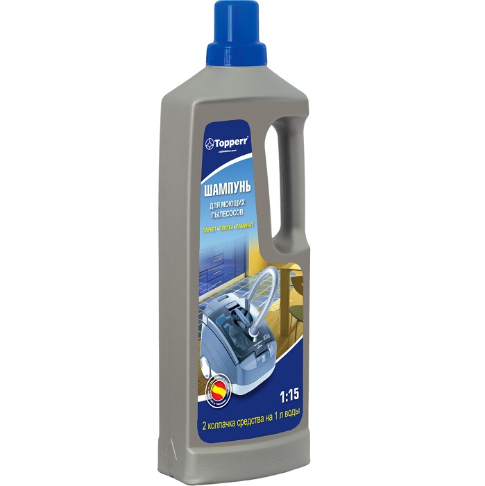 Шампунь для моющих пылесосов TOPPERR 3017, твердые полы 1000 мл