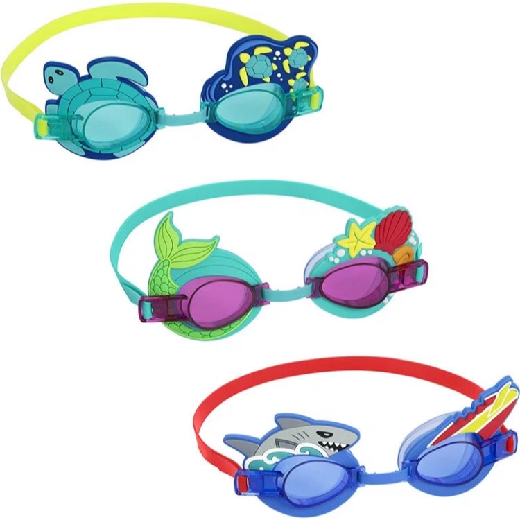 Очки для плавания BESTWAY "Character" от 3 лет, 3 вида (21080)
