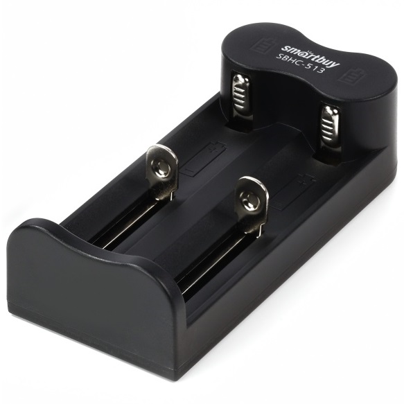 Зарядное устройство SMARTBUY 513 (пустое, для 18650 Li-Ion аккумуляторов) (1/80)
