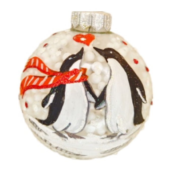 Шар "Атлантическая любовь", 80мм, в подарочной упаковке КУ-80-244140