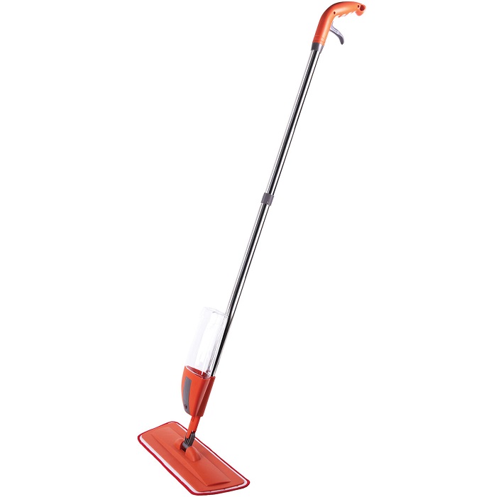 Швабра с распылителем воды плоская для мытья полов и уборки "Spray Mop", LAIMA, 607981