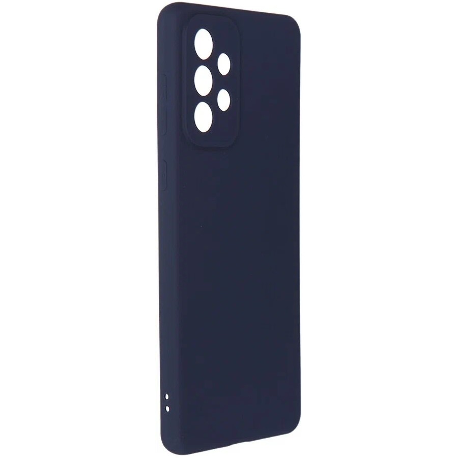 Задняя накладка ZIBELINO Soft Matte для Samsung A73 5G (A736) (синий) защита камеры