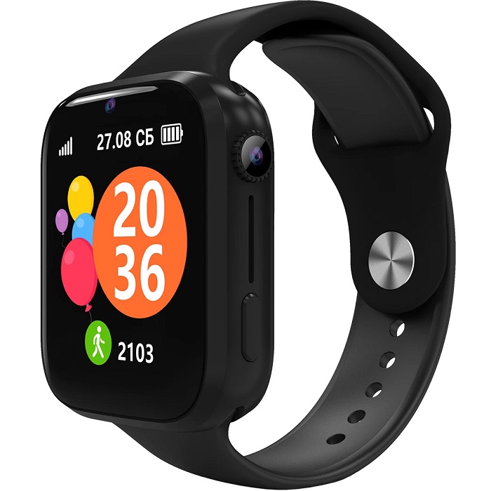 Умные часы GEOZON KIDS CONCEPT BLACK G-W26BLK