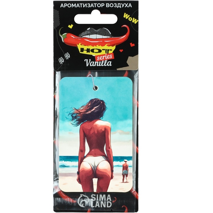 Ароматизатор Cartage Hot Series, Ваниль, картонный