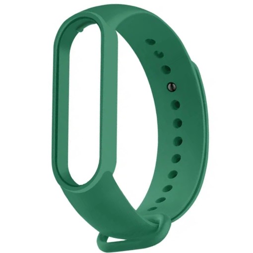 Силиконовый ремешок NONAME для Xiaomi Mi Band 8 зеленый