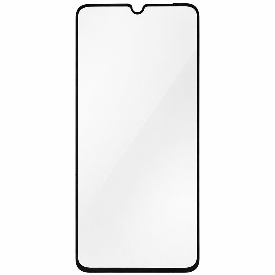 Противоударное стекло DF для Xiaomi Redmi 12C/Poco C55 (black)