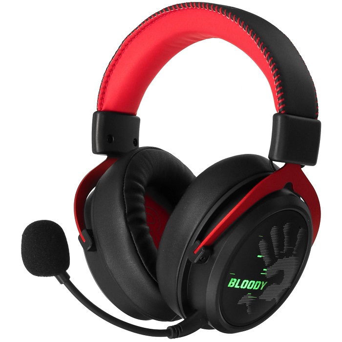 Наушники A4Tech Bloody MR590 Sports красный/черный
