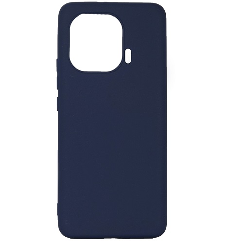 Силиконовый чехол XIVI для Xiaomi MI 11 Pro, TPU Color, матовый, темно-синий