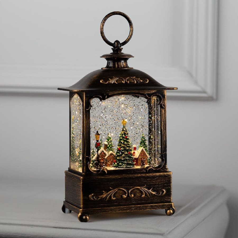 Светодиодная фигура «Новогодняя деревня» 14.5 × 22 × 8 см свечение тёплое белое 6915115