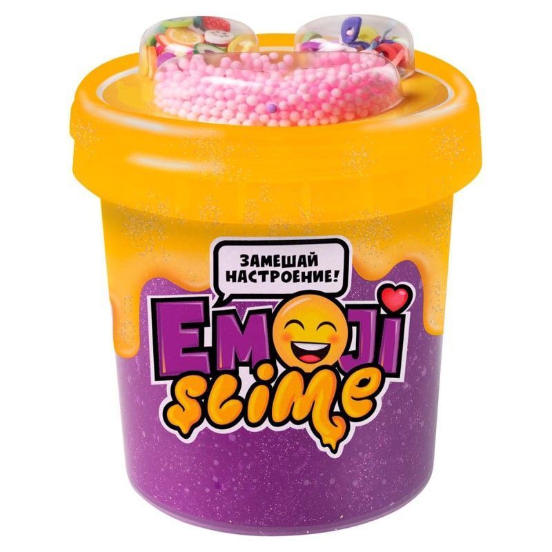 Слайм Slime "Emoji. Фиолетовый", 120г S130-80