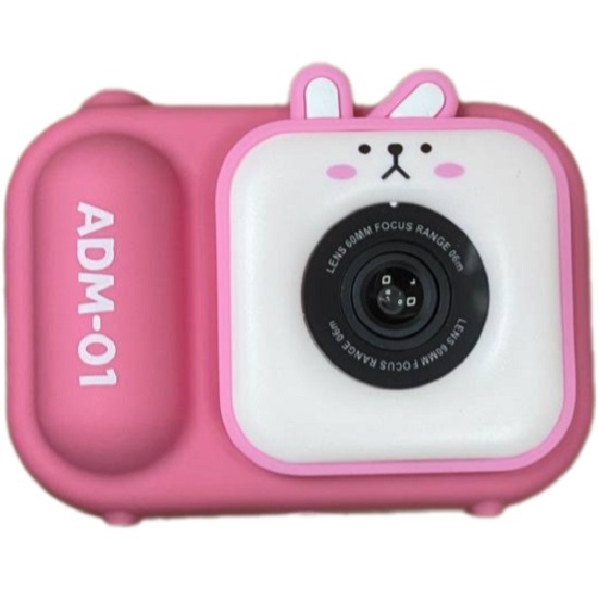Фотоаппарат детский Розовый кролик (штатив+ремешок)