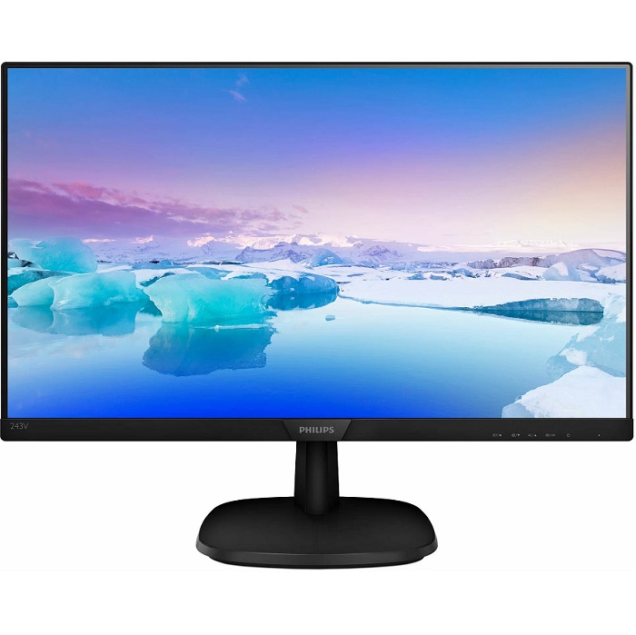 Монитор 23.6" Philips 243V7QJABF (00/01) черный