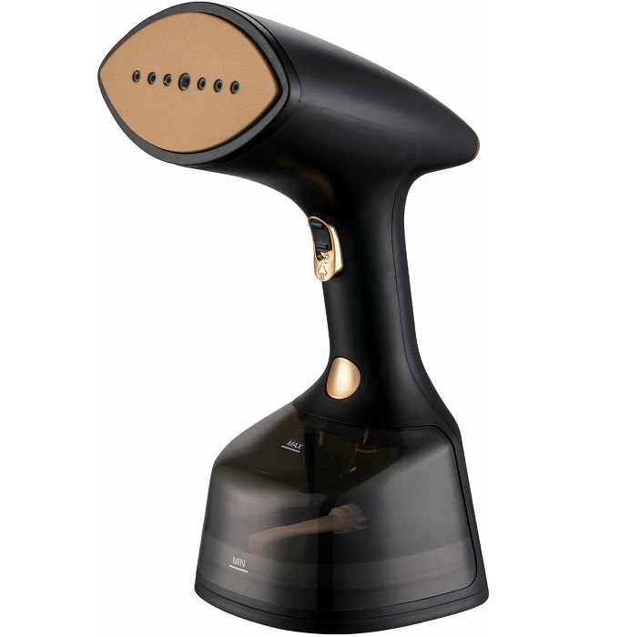 Отпариватель ручной Hyundai H-HS01820 1800Вт черный/золотистый