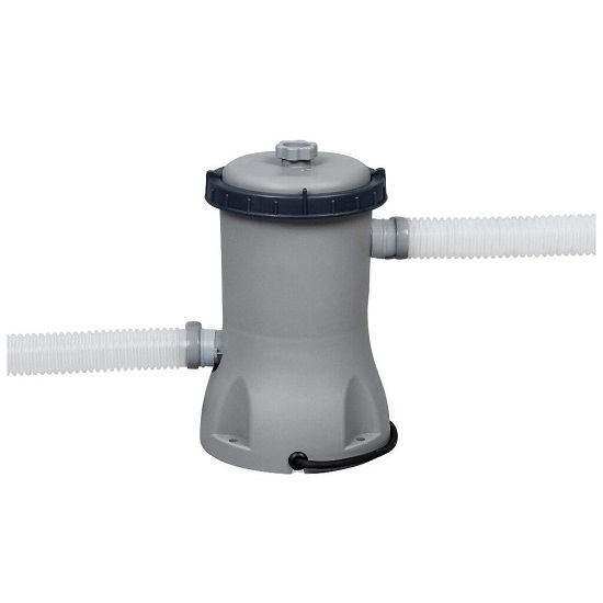 Бассейн каркасный BESTWAY 56721 Power Steel 404х201х100см, 6478л, фил.-насос 2006л/ч, лестница, попл.-дозатор